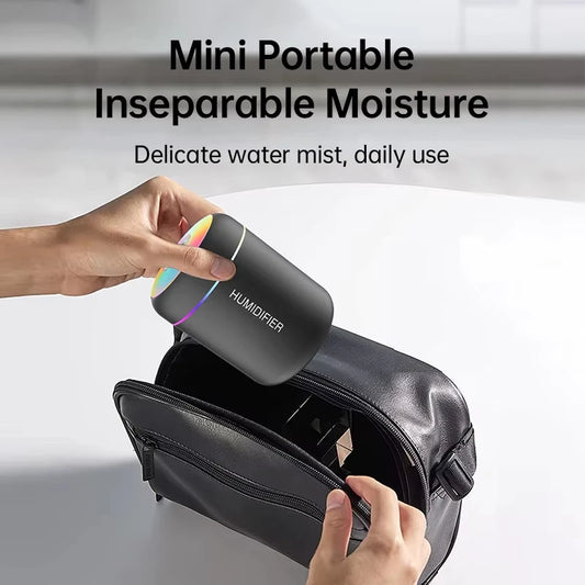 Mini Air Humidifier 180ML USB Electric Essential Oil Purifier For Car Home Bedroom